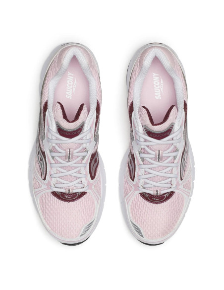 Saucony Grid Legacy Femme Silk White – Sneakers Rétro Running