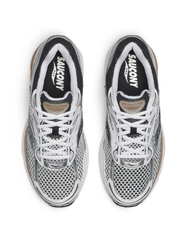 Saucony ProGrid Omni 9 Homme White Saddle – Sneakers Rétro Running