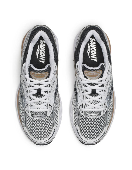 Saucony ProGrid Omni 9 Homme White Saddle – Sneakers Rétro Running