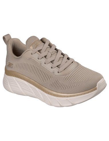 Baskets femme Skechers BOBS B Flex Hi Flying Hi Beige 117385-TPGD
