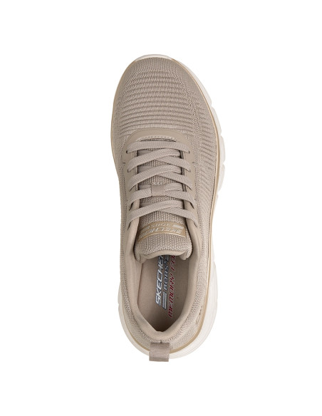 Baskets femme Skechers BOBS B Flex Hi Flying Hi Beige 117385-TPGD