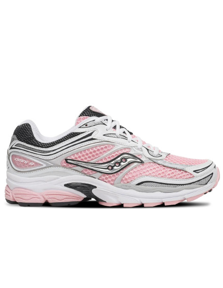 Sneakers femme Saucony ProGrid Omni 9 Blanc Rose S101245-1016