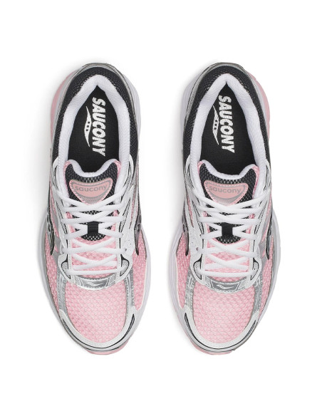 Sneakers femme Saucony ProGrid Omni 9 Blanc Rose S101245-1016