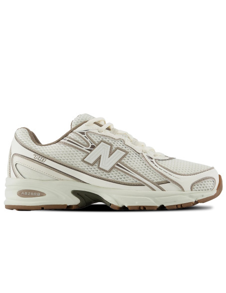 Sneakers mixte New Balance 740 Sea Salt Dark Olivine U740AD2
