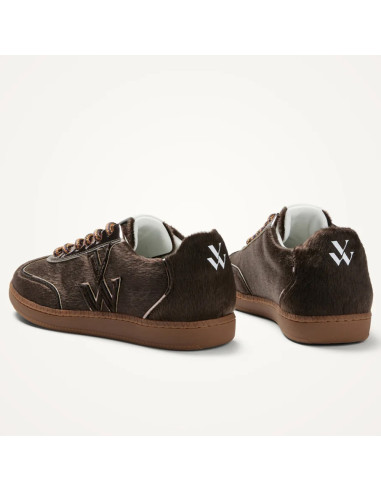 Baskets de Ville Femme W6YZ Aura Initials Brown BK2925CH