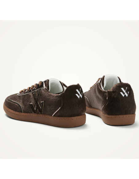 Baskets de Ville Femme W6YZ Aura Initials Brown BK2925CH