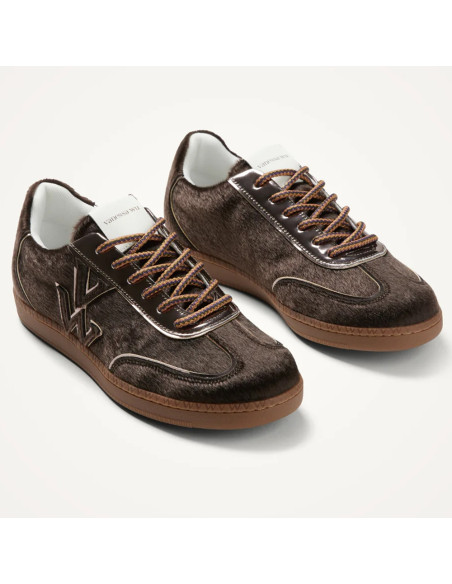 Baskets de Ville Femme W6YZ Aura Initials Brown BK2925CH