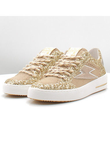 Baskets de Ville Femme SMR23 Noubar Gold Pailleté NOUBAR E152H