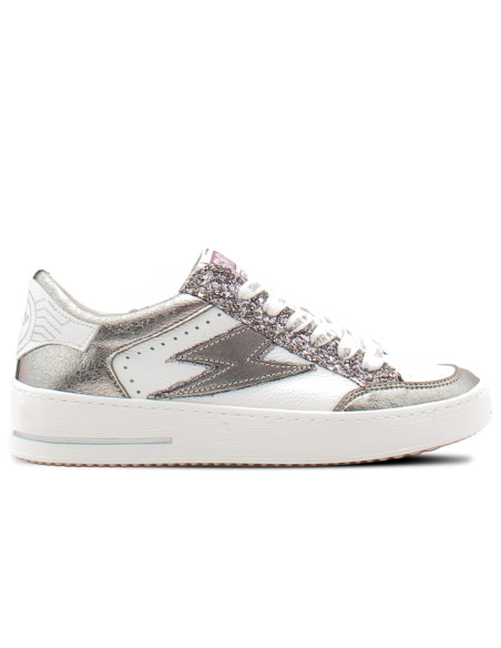 Baskets de Ville Femme SMR23 Noubar White/Silver NOUBAR C763