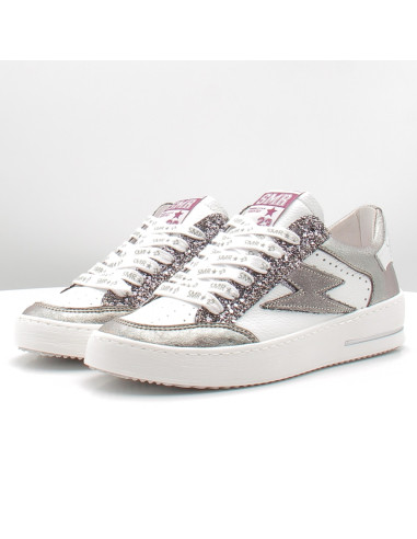 Baskets de Ville Femme SMR23 Noubar White/Silver NOUBAR C763