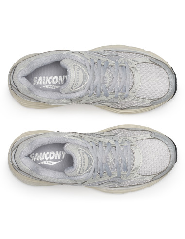 Sneakers Femme Saucony ProGrid Omni 9 Blanc/Argent S101245-1140