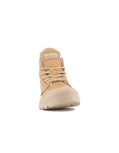 Boots Femme Palladium Pampa Hi Zip WL Camel 95982-252-M Nubuck
