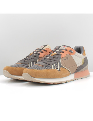 Baskets de Ville Homme Pepe Jeans Brit Land M Beige PMS400027-865