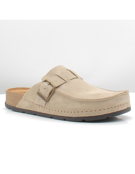 Sabots Homme Plakton Bora Mocassin Beige F007682361
