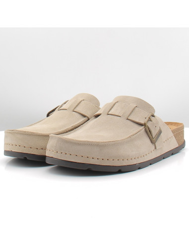 Sabots Homme Plakton Bora Mocassin Beige F007682361