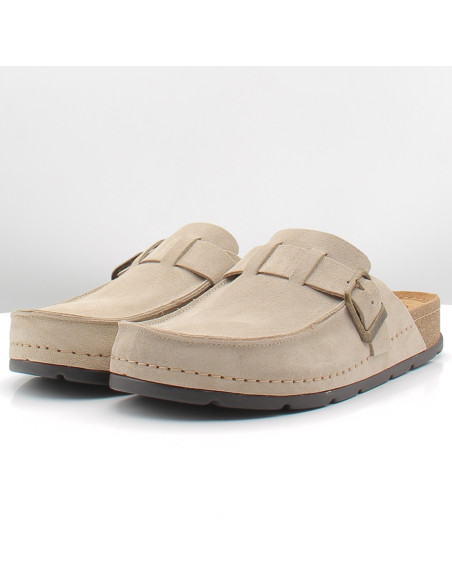 Sabots Homme Plakton Bora Mocassin Beige F007682361