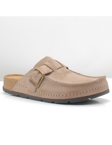 Sabots Homme Plakton Bora Mocassin Taupe F007681062