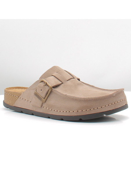 Sabots Homme Plakton Bora Mocassin Taupe F007681062