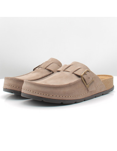 Sabots Homme Plakton Bora Mocassin Taupe F007681062