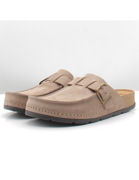 Sabots Homme Plakton Bora Mocassin Taupe F007681062
