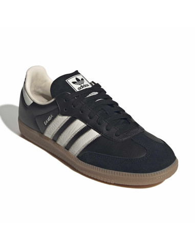 Sneakers Mixte Adidas Samba OG Noir/Blanc KK2276 Cuir & Suède