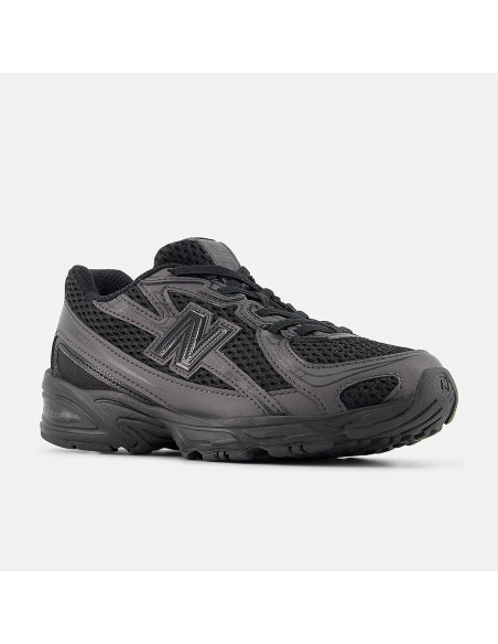 Sneakers Enfant New Balance 740 Bungee Lace Black Cement PZ740BO