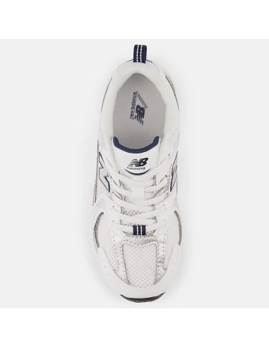 Sneakers Enfant New Balance 530 Bungee Lace White PZ530SB1