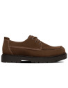 Birkenstock Derbies Homme Birkenstock Highwood Moc Lace Low Suede Leather Carafe