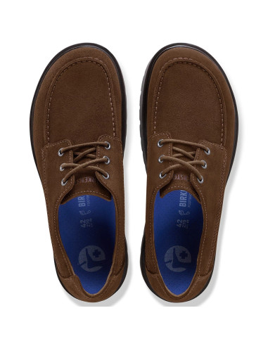 Chaussures Homme Birkenstock Highwood Moc Lace Low 1031885 Suede