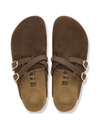 Sabots Femme Birkenstock Blair Suede Leather Narrow 1032983