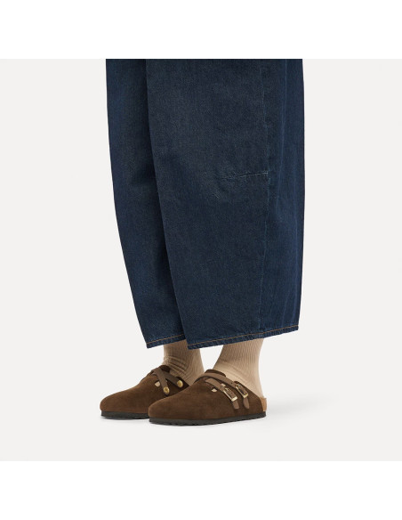 Sabots Femme Birkenstock Blair Suede Leather Narrow 1032983