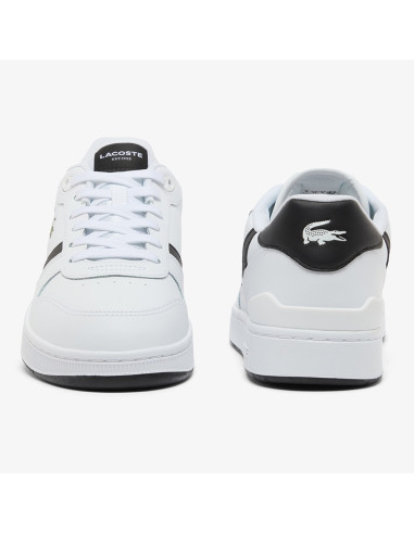 Sneakers Homme Lacoste T-Clip Set 225 8 White Black 50SMA0190