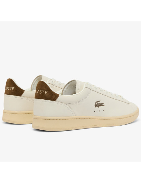 Sneakers Homme Lacoste Carnaby Set 226 4 Blanc Marron 52SMA0146