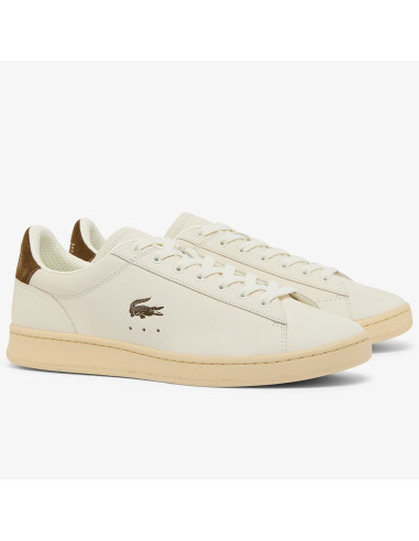 Sneakers Homme Lacoste Carnaby Set 226 4 Blanc Marron 52SMA0146