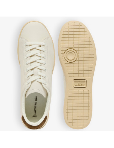 Sneakers Homme Lacoste Carnaby Set 226 4 Blanc Marron 52SMA0146