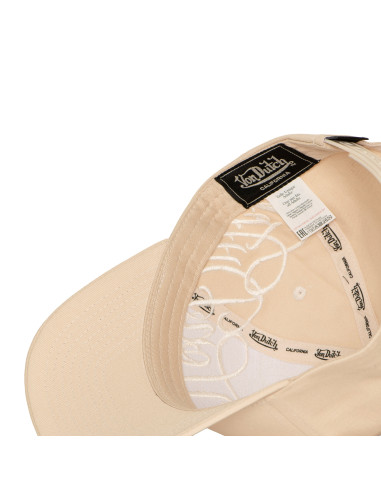 Casquette Mixte Von Dutch Chicago Beige VD/1/CT/CHI/02