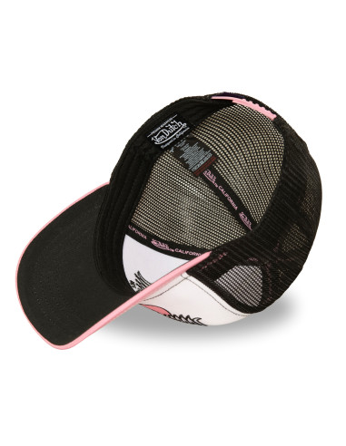 Casquette Trucker Mixte Von Dutch Œil Blanc Rose Noir VD/2/CB/OEIL