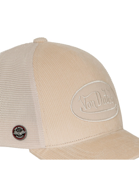 Casquette Mixte Von Dutch LOF Beige VD/1/CB/LOF/B48