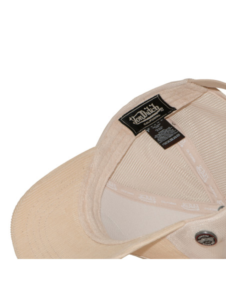 Casquette Mixte Von Dutch LOF Beige VD/1/CB/LOF/B48