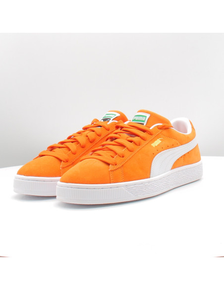 Sneakers Homme Puma Suede Classic Cayenne Pepper Blanc 399781-40