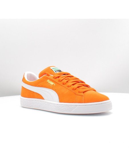 Sneakers Homme Puma Suede Classic Cayenne Pepper Blanc 399781-40