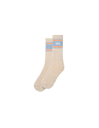Chaussettes Femme UGG Jedlyn Varsity Crew Beige 1176830-NPH
