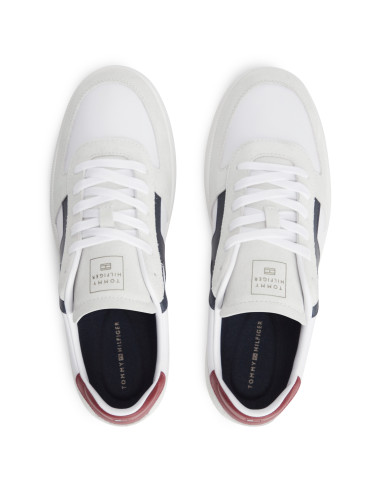 Baskets de ville Homme Tommy Hilfiger TH Tribeca Blanc FM06068-YBS