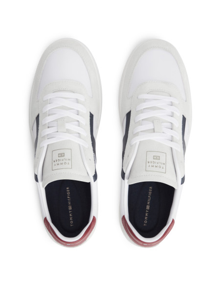 Baskets de ville Homme Tommy Hilfiger TH Tribeca Blanc FM06068-YBS