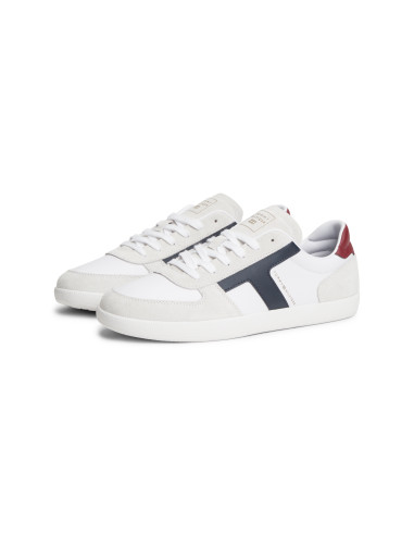 Baskets de ville Homme Tommy Hilfiger TH Tribeca Blanc FM06068-YBS