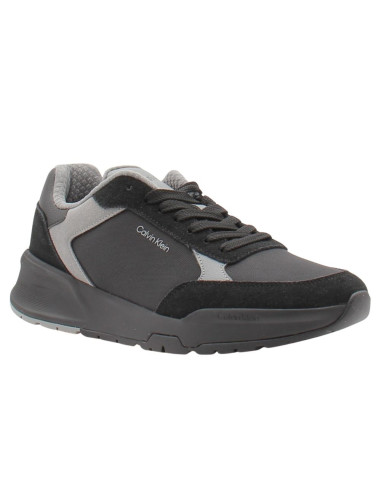 Baskets de ville Homme Calvin Klein City Runner Noir Gris HM02308-00X