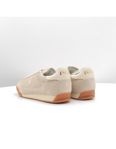 Baskets Femme Ralph Lauren Hester PP Beige 804P18219001