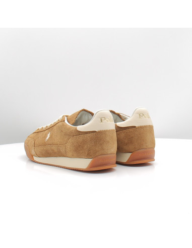 Baskets Femme Ralph Lauren Hester PP Sable du désert 804P18219002