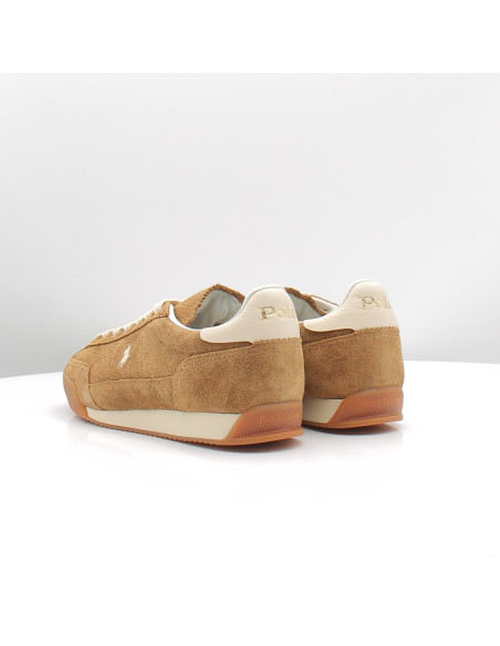 Baskets Femme Ralph Lauren Hester PP Sable du désert 804P18219002