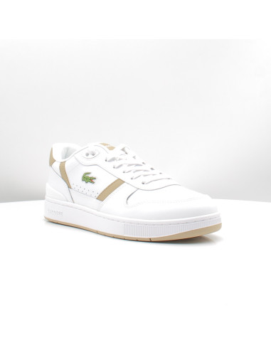 Sneakers Homme Lacoste T-Clip Set 226 Blanc Beige 52SMA0041-2J8